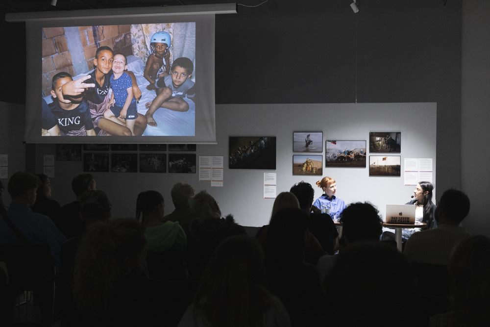 Maša Stanić Talk at Photomuseum WestLicht shot by Lucas Tuan-Anh Nguyen
