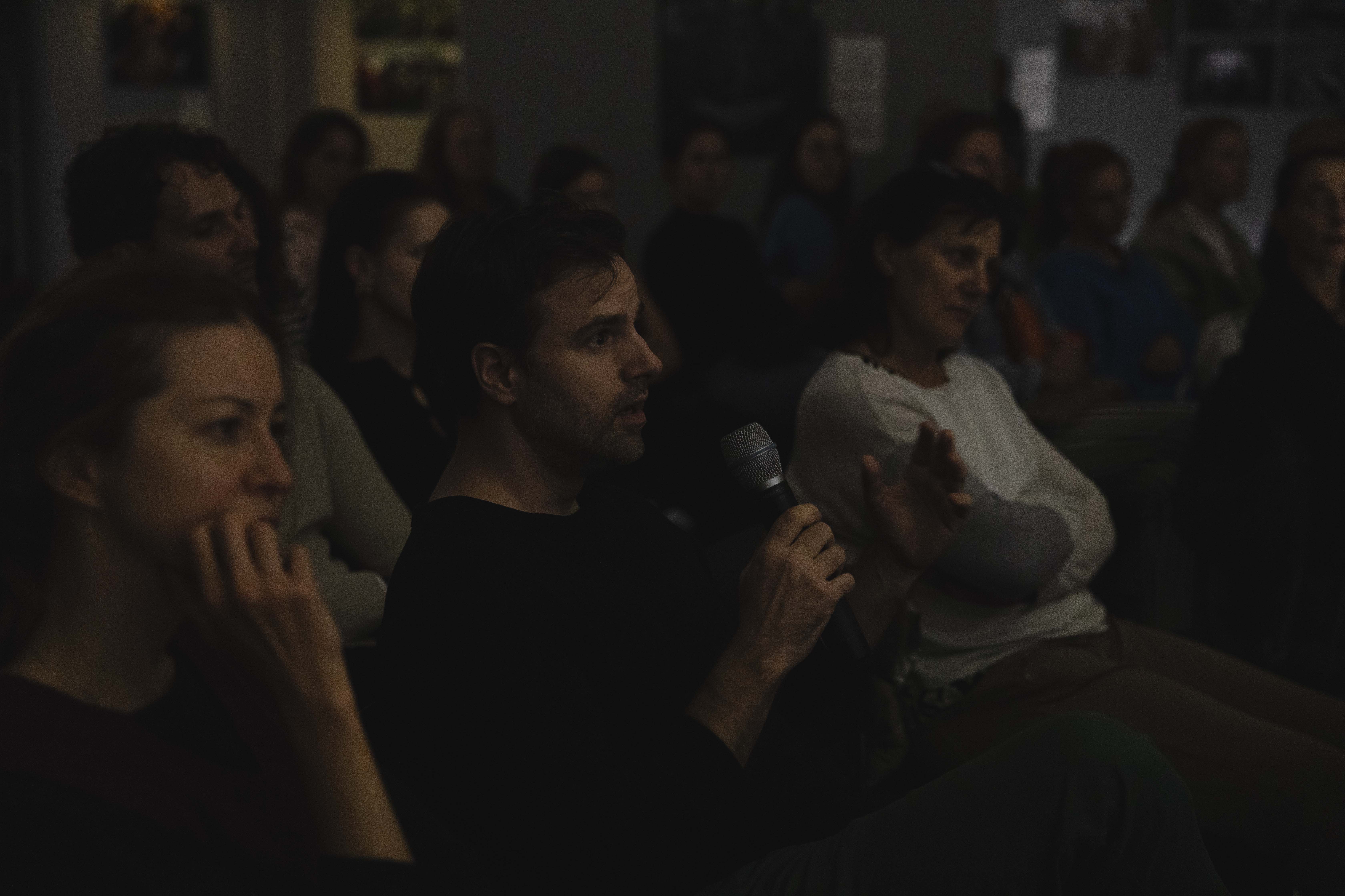 Chantal Pinzi Talk at Photomuseum WestLicht shot by Lucas Tuan-Anh Nguyen