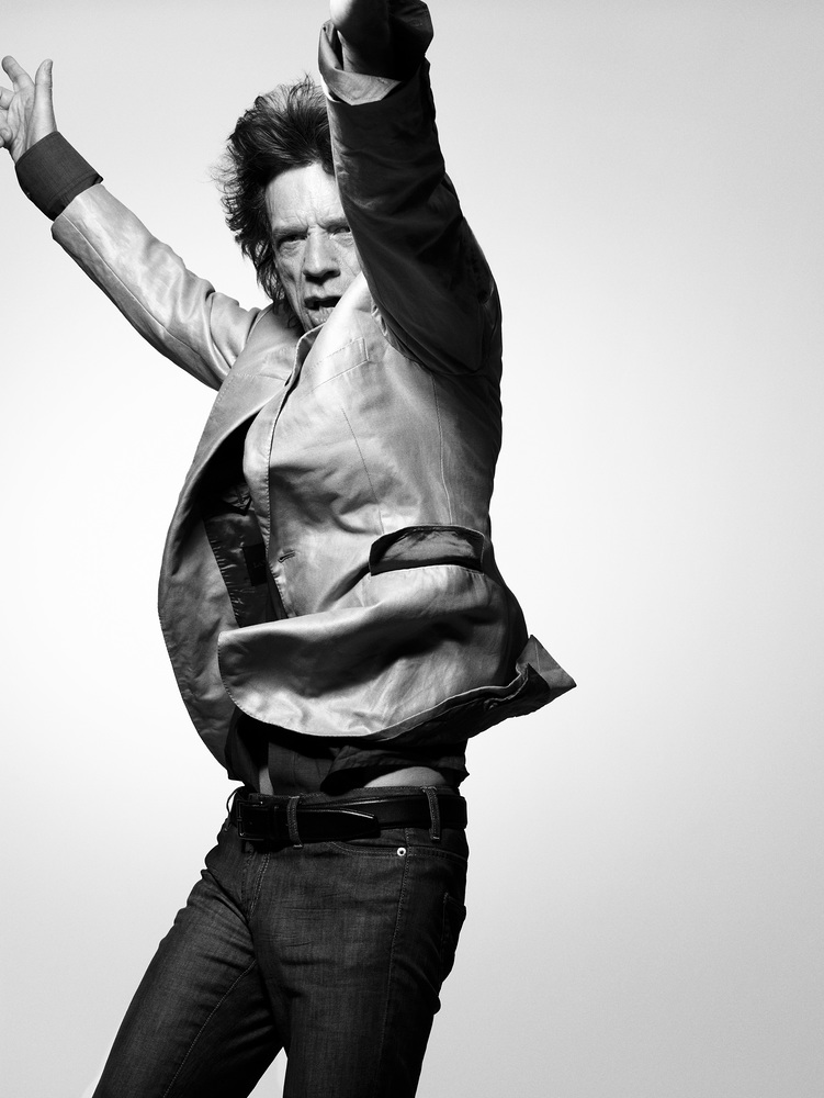 Sir Mick Jagger, New York, 2008 – print by Bryan Adams – OstLicht