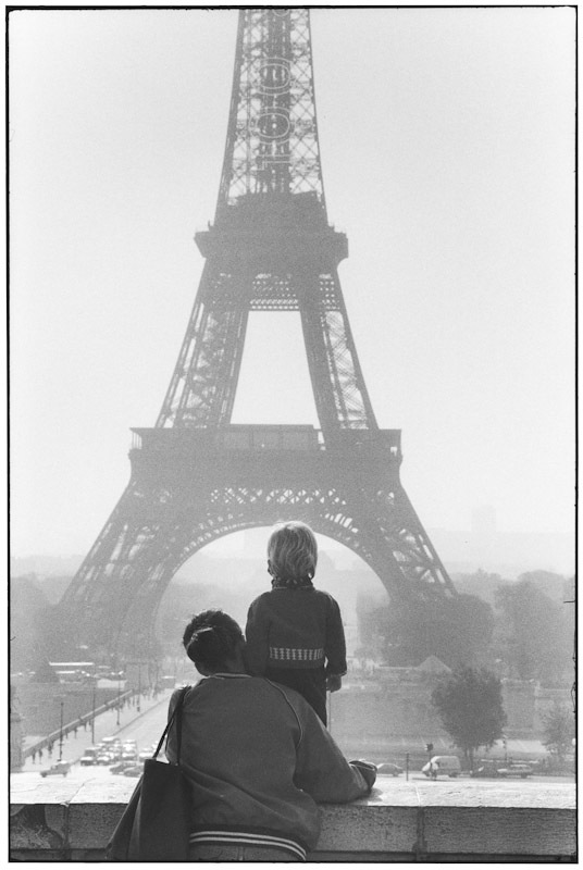 Paris, Tour Eiffel by Elliott Erwitt