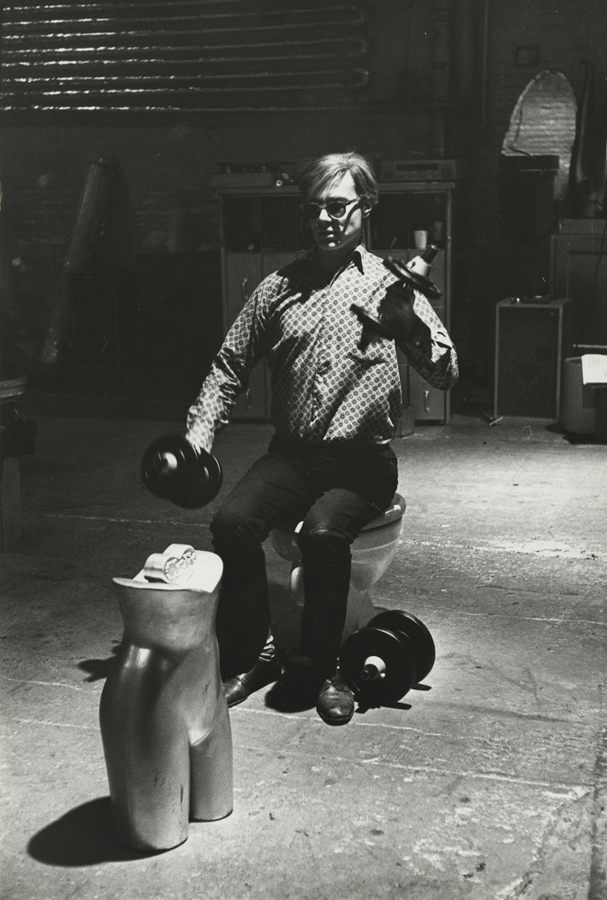 Andy Warhol, New York, 1964 – print by Eve Arnold, backside – OstLicht