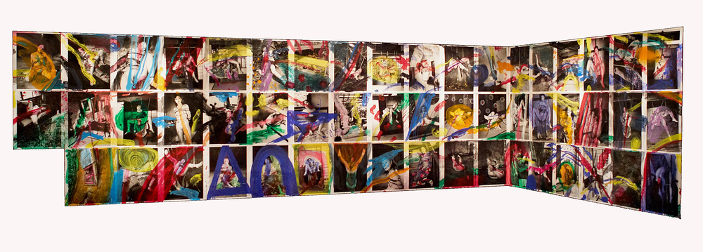 Kinbaku Shamaki (frieze of 53 parts) by Nobuyoshi Araki – OstLicht