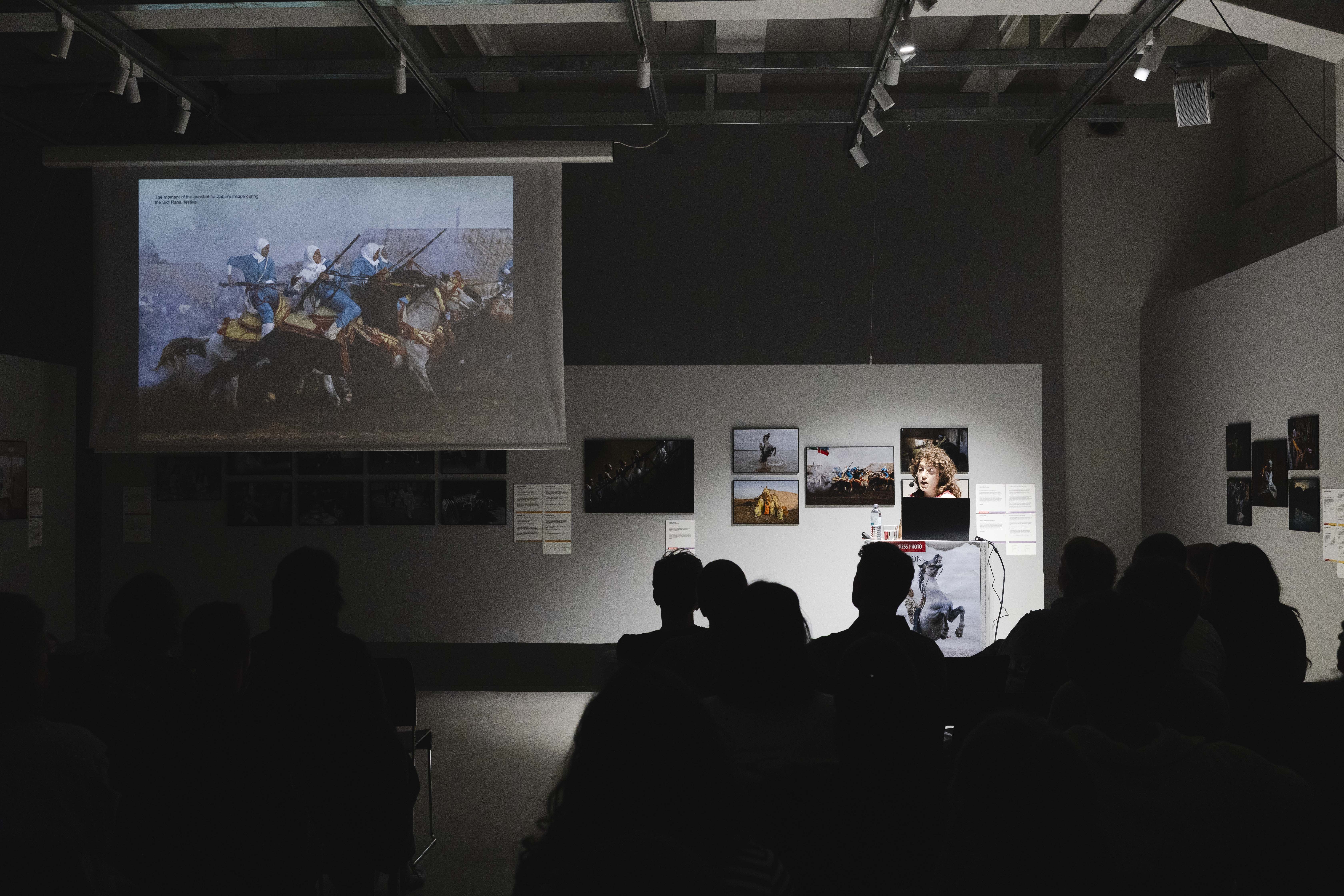 Chantal Pinzi Talk at Photomuseum WestLicht shot by Lucas Tuan-Anh Nguyen