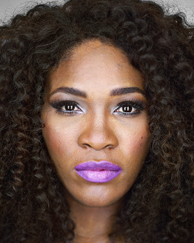 Serena Williams, from the series »Close Up« by Martin Schoeller